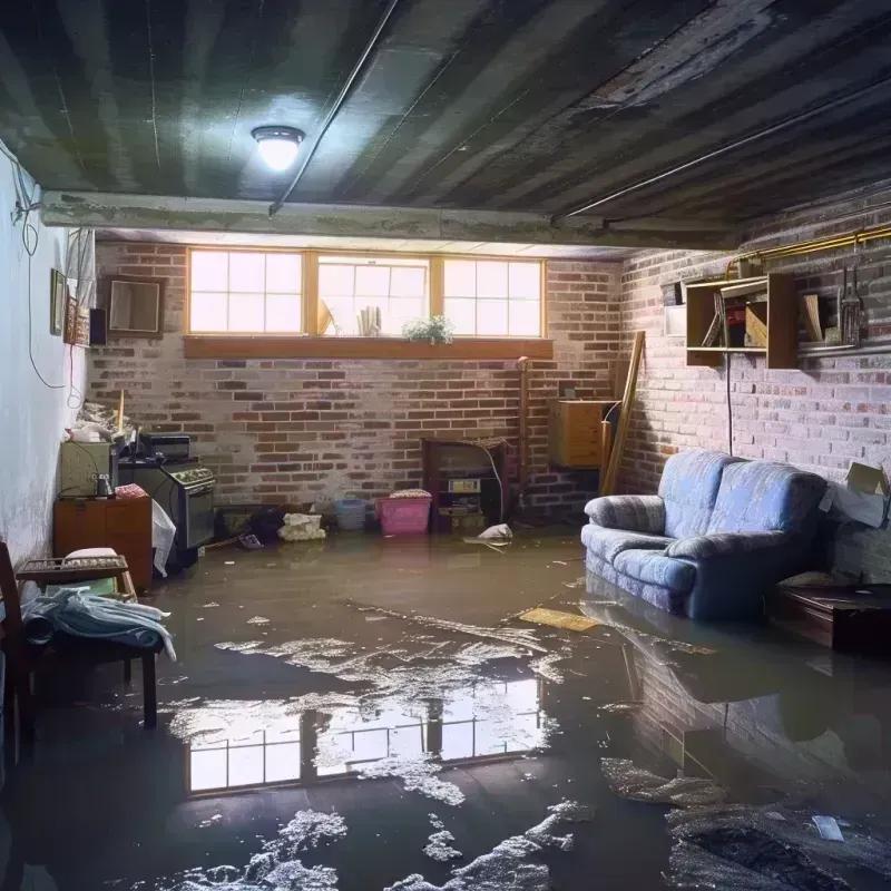 Flooded Basement Cleanup in River Ridge, LA